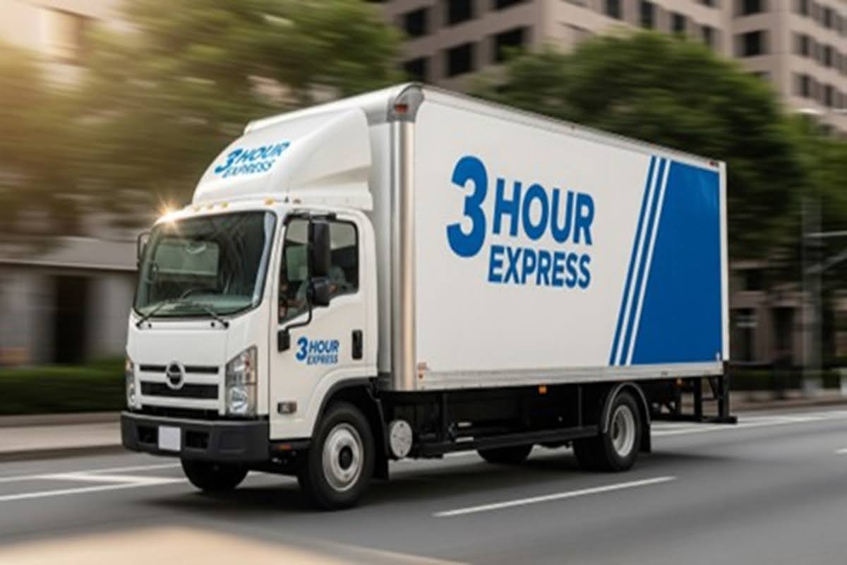 3 hour express delivery