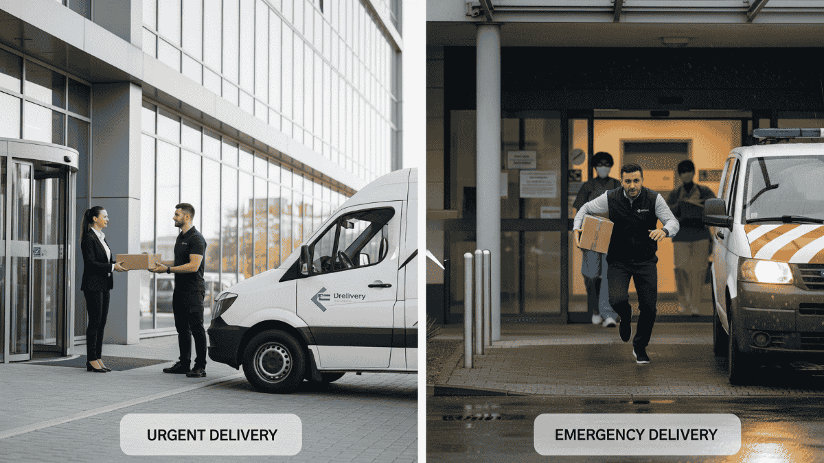 Urgent vs Emergency Delivery in Australia A 2026 Guide 